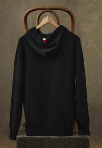 Cashmere Hoody - Black