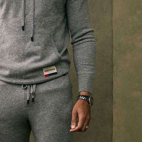 Cashmere Hoody & Pants - Elephant