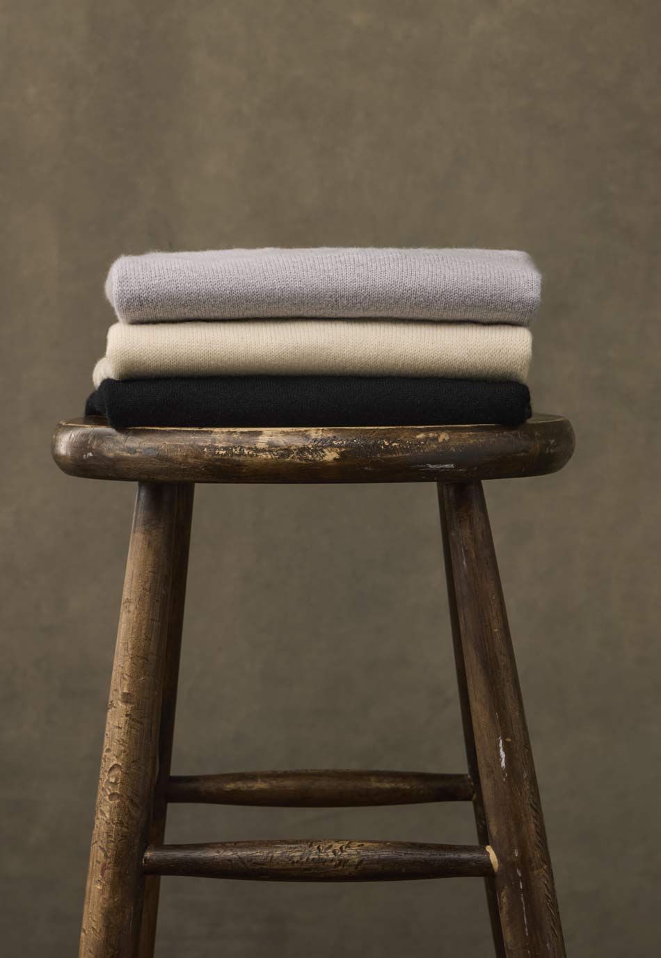 Cashmere Blend Hoodys. Gray, Cream and Black.